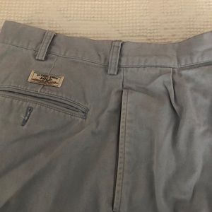 Polo shorts pleated front